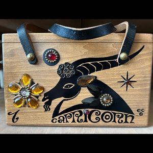 1969 Enid Collins of Texas Original Box Bag Capricorn